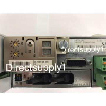 Rexroth EcoDrive DKCXX.3-040-7 Servo Drive Module DKC02.3-040-7-FW