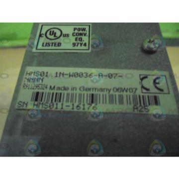 REXROTH HMS01.1N-W0036-A-07-NNNN SERVO DRIVE *NEW NO BOX*