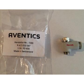 AVENTICS REXROTH CC02 Tube Check Choke Valve R412010587