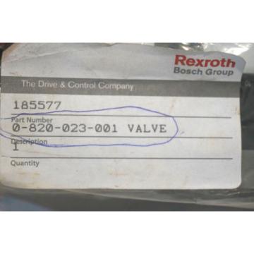 NEW REXROTH 0-820-023-001 SOLENOID VALVE 0820023001