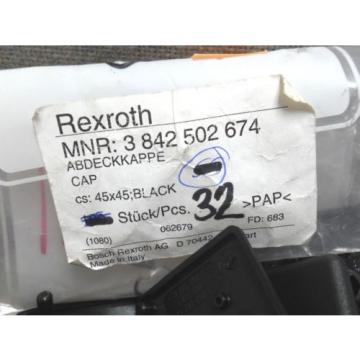 LOT OF 32 REXROTH ABDECKKAPPE CAPS 3-842-502-674 NEW-SURPLUS 3842502674