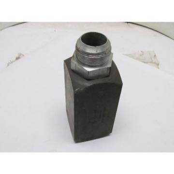 Rexroth Hycon 45/84 Carbon Steel 1-1/2&#034; Check Valve Hydraulic 1-7/8x12 Thread