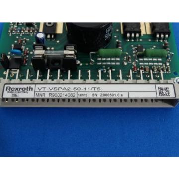 REXROTH AMPLIFIER CARD R900214082 MODEL  VT-VSPA2-50-1X/T5