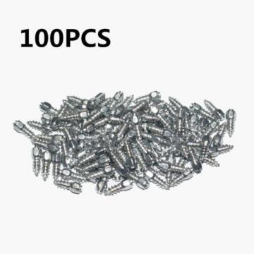 100Pcs Screw in Tire Stud Snow Spikes Racing Track Tire Ice Studs Snowmobile ATV