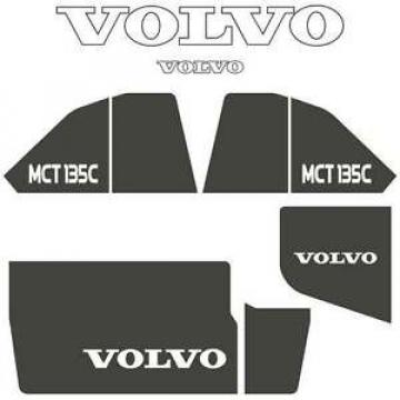 Volvo MCT135C Decals Stickers Repro Decal Kit for Compact Track Skid Loader