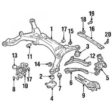 VOLVO 982845 GENUINE OEM TRACK BAR BOLT