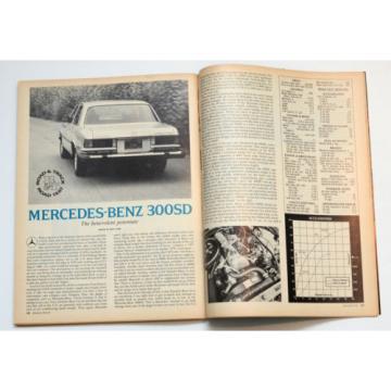 Road &amp; Track Magazine August 1978 Mazda RX-7 Volvo 262C Mercedes-Benz 300SD