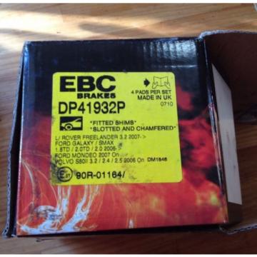 EBC Car Brake Pads Yellowstuff Sport Spec Track Ford Volvo  Galaxy