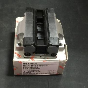 NEW REXROTH LINEAR RUNNER BLOCK SIZE 20 PN# R165189320