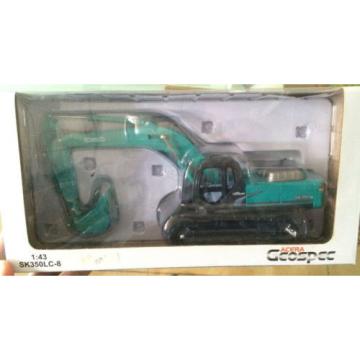 Kobelco SK350LC Excavators - 1:43 Diecast Alloy Construction Model