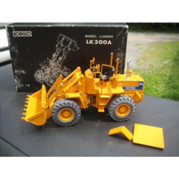 KOBE Steel LTD KOBELCO LK 300A wheel loader VERY RARE 1/30 USED w/ Box