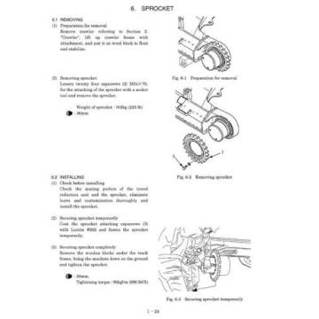 KOBELCO SK200 IV, SK200LC EXCAVATOR  SERVICE AND REPAIR MANUAL