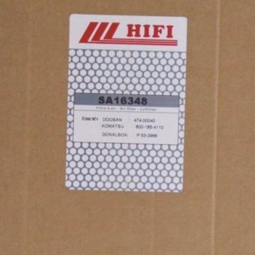 Air Filter SA16348 for KOBELCO  part # GG11P00008S002 &amp; DOOSAN part# 474-00040