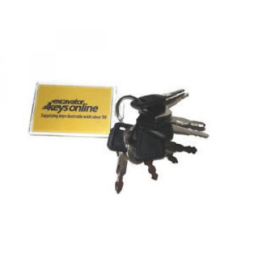 Excavator Key Set (9 Keys for Caterpillar, Komatsu, Hitachi, Volvo, Kobelco/ Ter