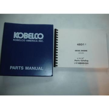 Kobelco K905LC K905 Isuzu Diesel Engine 4BD1T PARTS CATALOG Manual Shop Service