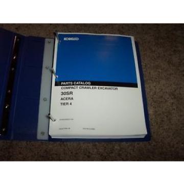 Kobelco 30SR Acera Tier 4 Compact Crawler Excavator Parts Catalog Manual