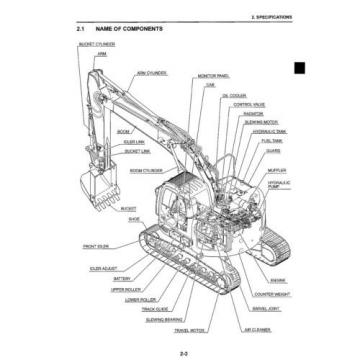 KOBELCO 235SRLC-2 EXCAVATOR SERVICE SHOP MANUAL