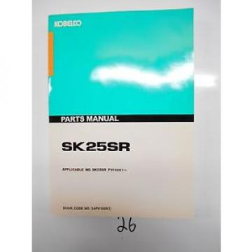 Kobelco SK25SR Excavator Parts Manual