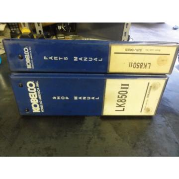 Kobelco LK850-II Shop and Parts Manual