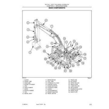 KOBELCO SK170-8 TIER 3 EXCAVATOR SERVICE SHOP MANUAL