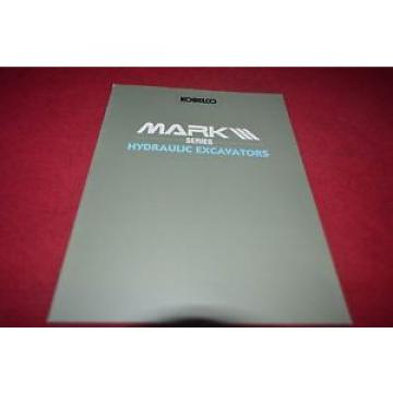 Kobelco Mark III Excavator Dealer&#039;s Brochure DCPA6