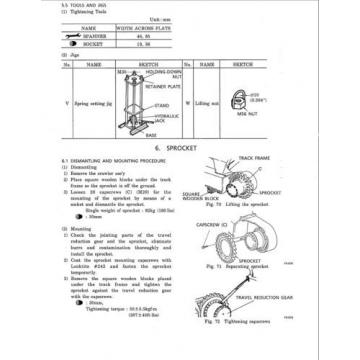 Kobelco SK230 LC-6E SK250 LC-6E(S) NLC-6ES Hydraulic Excavator Shop Manual