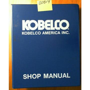 Kobelco LK350-II LK350 II 2 Wheel Loader Shop Service Manual S5RL0004E 6/88