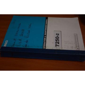 Kobelco 7250-2 Operation &amp; Maintenance Manual/Catalog