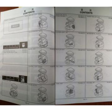 Kobelco SK15SR SK15 SR Mini Excavator S/N PU06001- Parts Manual S4PU10071 4/98