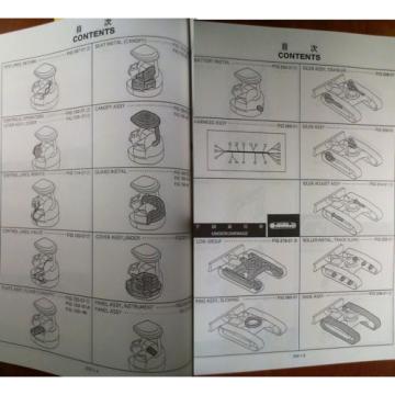 Kobelco SK15SR SK15 SR Mini Excavator S/N PU06001- Parts Manual S4PU10071 4/98