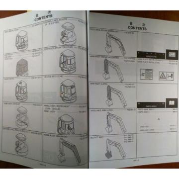 Kobelco SK15SR SK15 SR Mini Excavator S/N PU06001- Parts Manual S4PU10071 4/98