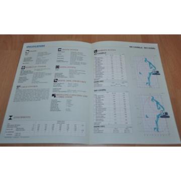 Kobelco SK115SR Excavator Brochure Prospekt