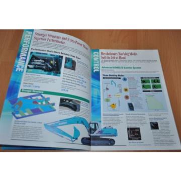 Kobelco SK 250 Excavator Brochure Prospekt