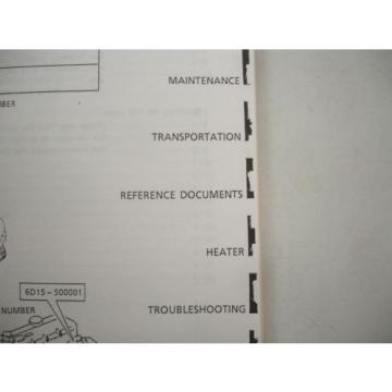 Kobelco Excavator OPERATORS &amp; PARTS MANUAL SK220LC Factory Shop Service Catalog