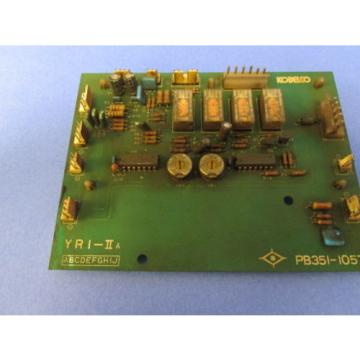 KOBELCO CONTROL BOARD PB351-1057