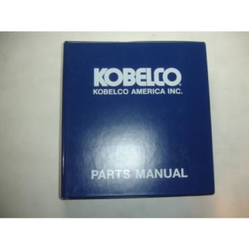 Kobelco SK100 Hyd Excavator Factory Parts MANUAL Catalog List Service Shop OEM