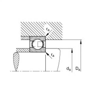 FAG 608 bearing skf Deep groove ball bearings - 16018