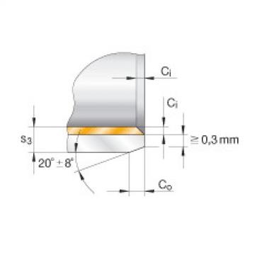 FAG 608 bearing skf Bushes - EGB200100-E40