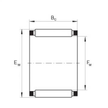 FAG bearing mcgill fc4 Needle roller and cage assemblies - K110X118X30