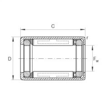 FAG bearing mcgill fc4 Drawn cup roller clutches - HFL0615