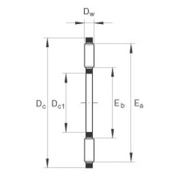 FAG 6301dulx japan nsk 898 Axial needle roller bearings - TC1018