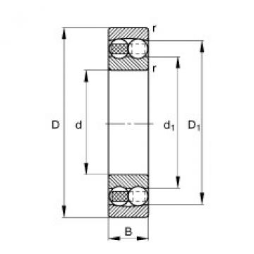 FAG cari bearing murah nsk Self-aligning ball bearings - 2207-TVH