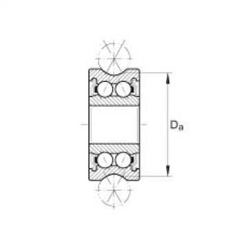 FAG ราคา bearing timken 107105 cup Track rollers with profiled outer ring - LFR5201-10-2Z