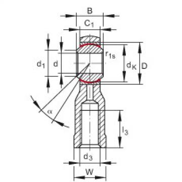 FAG 6203 bearing skf Rod ends - GIKSR22-PS