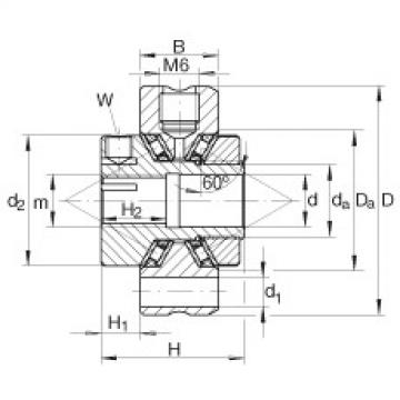 FAG ntn 6003z bearing dimension Axial conical thrust cage needle roller bearings - ZAXFM0535