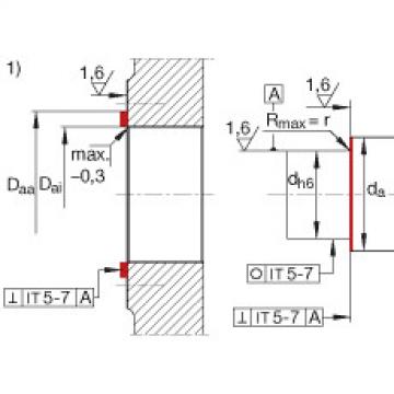 FAG distributor of fag bearing in italy Angular contact ball bearing units - ZKLR1035-2Z