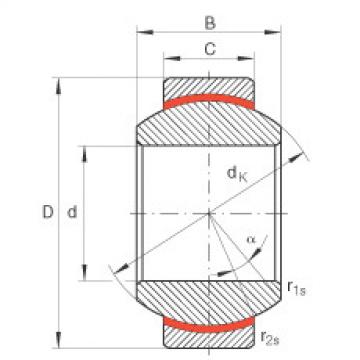 FAG distributor of fag bearing in italy Radial spherical plain bearings - GE10-FW