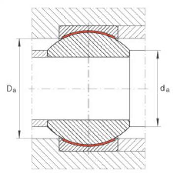 FAG low noise bearing nsk Radial spherical plain bearings - GE8-PW