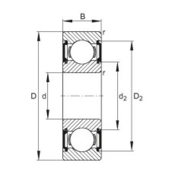 FAG cari bearing murah nsk Deep groove ball bearings - 6202-C-2BRS