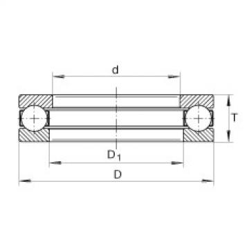 FAG w15 8 rodamiento ina Axial deep groove ball bearings - HW3/4